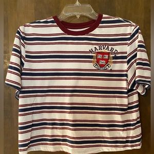 Cropped women’s Harvard T-shirt size S